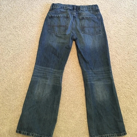 Arizona bootcut straight leg boys denim husky jeans - Picture 2 of 2